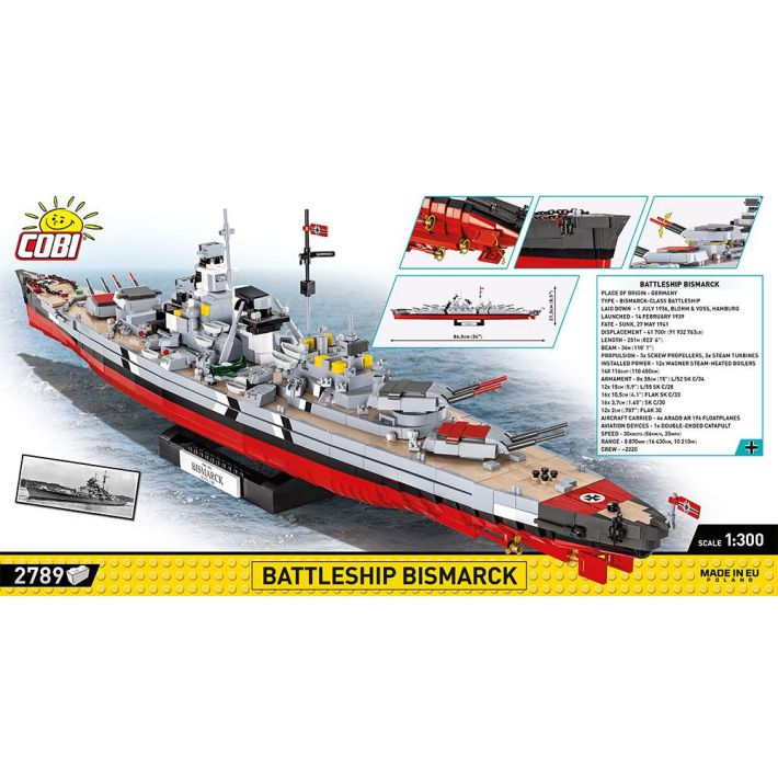 Bismarck lego cobi discount